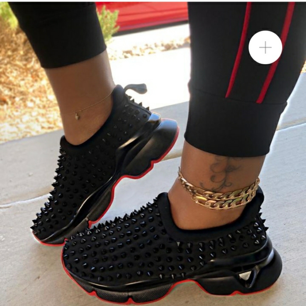 Studded Sassy Sneakers